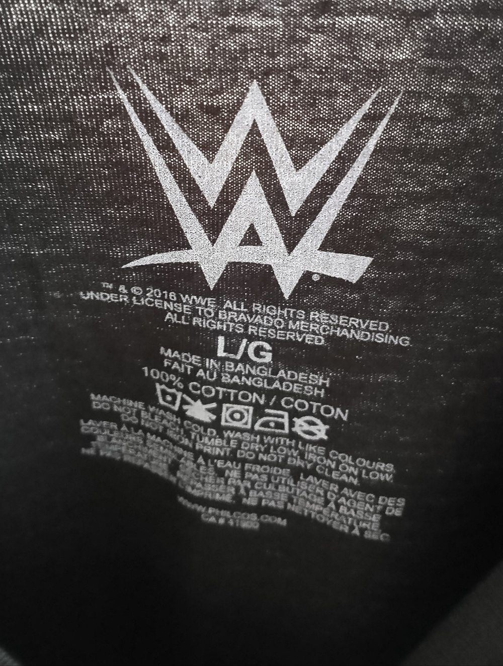 WWE Sting The Icon Wrestling Graphic Tee Black Size L 2016 - Picture 3 of 4